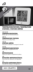 Manual Auriol IAN 284995 Estação meteorológica