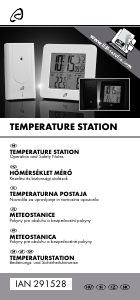 Használati útmutató Auriol IAN 291528 Meteorológiai állomás
