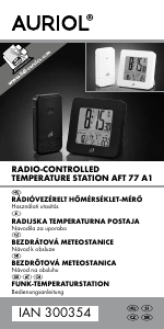 Használati útmutató Auriol IAN 300354 Meteorológiai állomás