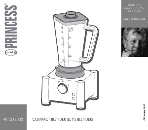 Manual Princess 213000 Compact Lets Blender
