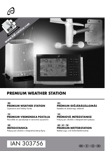 Manuál Auriol IAN 303756 Meteostanice