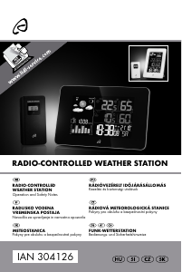 Návod Auriol IAN 304126 Meteostanica