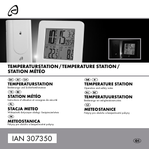Instrukcja Auriol IAN 307350 Stacja pogodowa