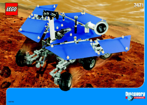 Bruksanvisning Lego set 7471 Discovery Mars-spaningsrobot