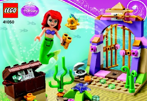 Bruksanvisning Lego set 41050 Disney Princess Ariels fantastiska skatter