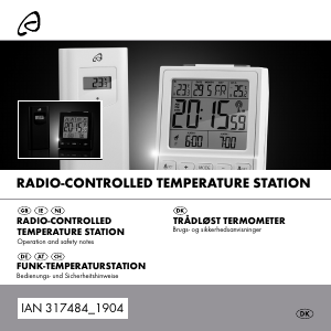 Brugsanvisning Auriol IAN 317484 Vejrstation