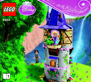 Brugsanvisning Lego set 41054 Disney Princess Rapunsels fantastiske tårn