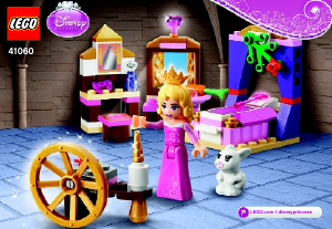 Bruksanvisning Lego set 41060 Disney Princess Törnrosas kungliga sovrum