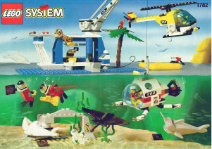 Manual de uso Lego set 1782 Divers Expedición de buceo