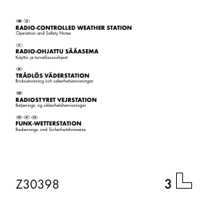 Brugsanvisning Auriol IAN 53673 Vejrstation