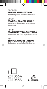 Mode d’emploi Auriol IAN 77437 Station météo