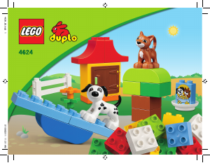 Bedienungsanleitung Lego set 4624 Duplo Steinebox