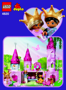 Bruksanvisning Lego set 4820 Duplo Prinsessans palats