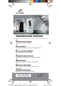 Instrukcja Auriol IAN 96385 Stacja pogodowa