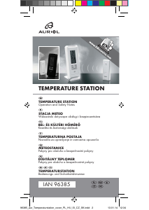Manuál Auriol IAN 96385 Meteostanice