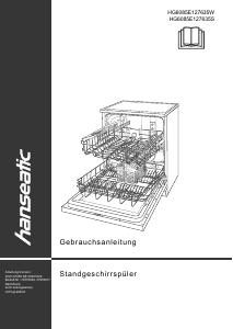 Handleiding Hanseatic HG6085E127635S Vaatwasser