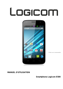 Mode d’emploi Logicom E500 Téléphone portable