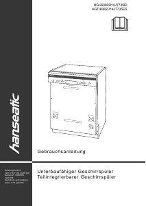 Handleiding Hanseatic HGU6082D14J7735EI Vaatwasser