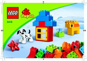 Handleiding Lego set 5416 Duplo Basic opbergdoos
