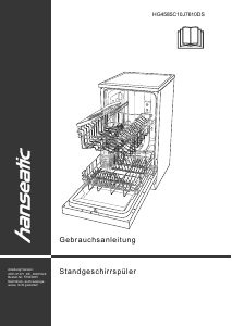 Handleiding Hanseatic HG4585C10J7610DS Vaatwasser