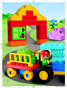 Manual de uso Lego set 5488 Duplo Juego de granja