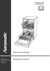 Handleiding Hanseatic HG4585E97636S Vaatwasser