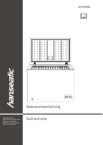 Handleiding Hanseatic HGT8595D Vriezer