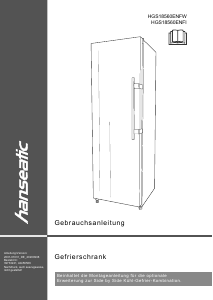 Handleiding Hanseatic HGS18560ENFW Vriezer