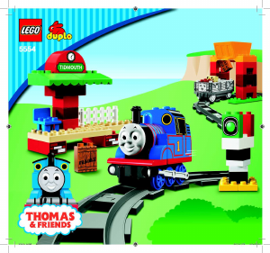 Handleiding Lego set 5554 Duplo Thomas de trein