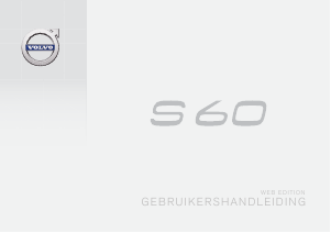 Handleiding Volvo S60 (2016)