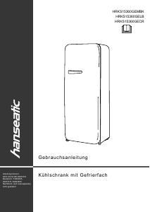 Bedienungsanleitung Hanseatic HRKS15360GECR Kühlschrank