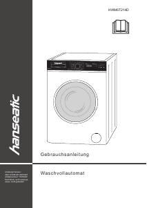 Handleiding Hanseatic HWM6T214D Wasmachine