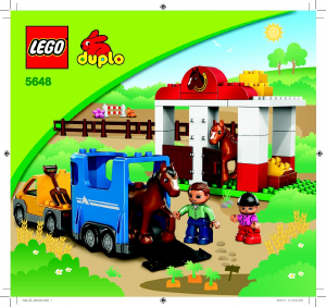 Mode d’emploi Lego set 5648 Duplo Les Ecuries