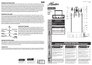 Manual de uso Hunter 19090 Squire Lámpara