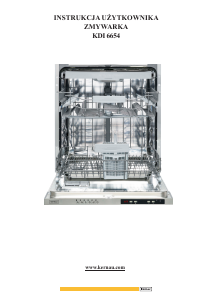 Manual Kernau KDI 6654 Dishwasher