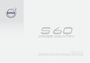 Handleiding Volvo S60 Cross Country (2016)