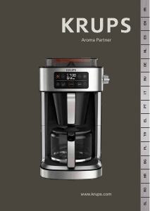 Instrukcja Krups KM760D10 Aroma Partner Ekspres do kawy