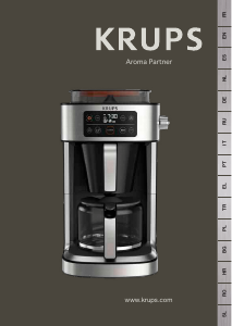 Manual Krups KM760D10 Aroma Partner Coffee Machine