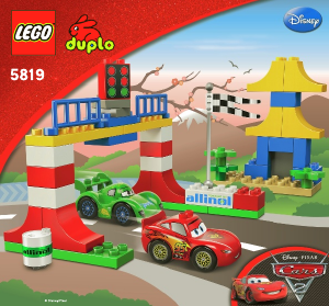 Bedienungsanleitung Lego set 5819 Duplo Rennen in Tokio