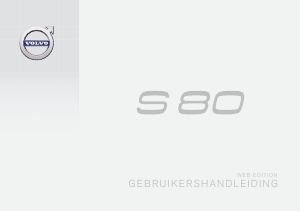 Handleiding Volvo S80 (2016)