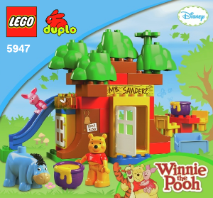 Handleiding Lego set 5947 Duplo Winnies huis