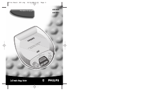 Mode d’emploi Philips AX1001 Lecteur CD portable