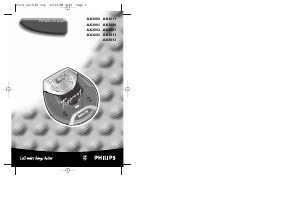 Manual de uso Philips AX2000 Discman