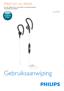 Handleiding Philips SHQ8300PK Koptelefoon