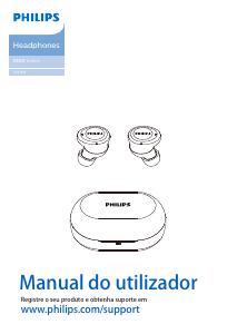 Manual Philips TAT1215BL Auscultador