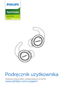 Instrukcja Philips TAST702LF Słuchawki