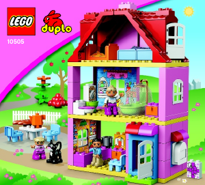 Manual Lego set 10505 Duplo Play house