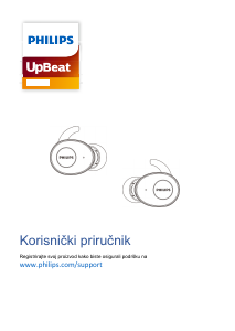 Priručnik Philips SHB2505BL UpBeat Slušalica