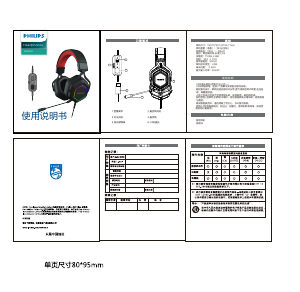 Handleiding Philips TAG4105BK Headset