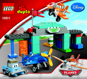 Handleiding Lego set 10511 Duplo Skipper's vliegschool